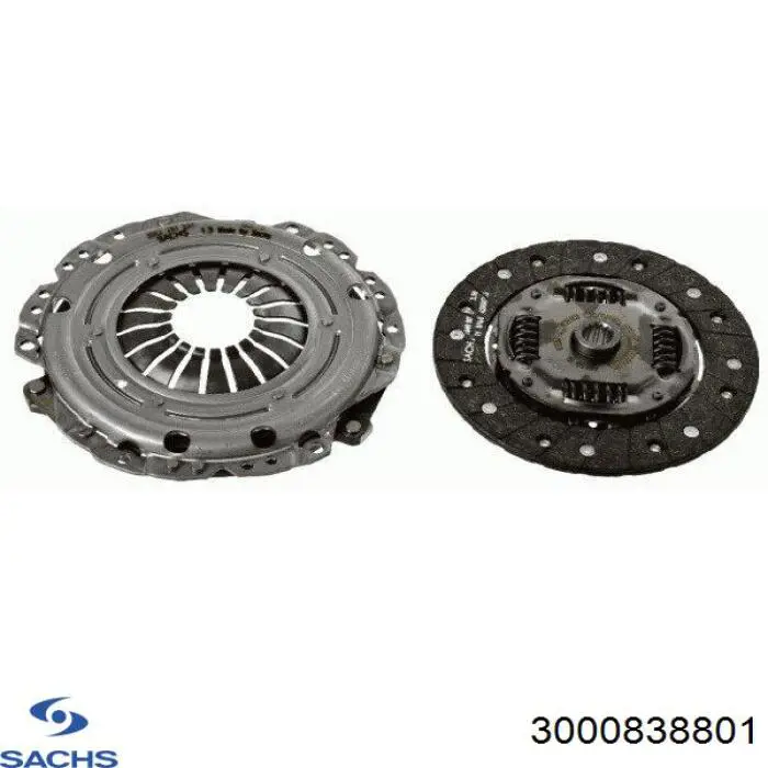 Do koszyka 3000838801 Sachs Zestaw sprzęgła (3 części)