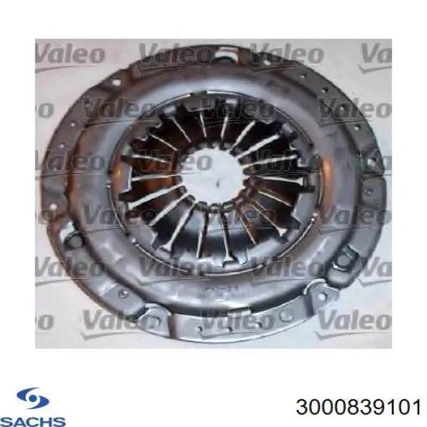 Zestaw sprzęgła (3 części) Sachs 3000839101 cena, od 114,32 USD