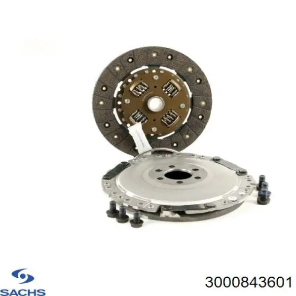 Do koszyka 3000843601 Sachs Zestaw sprzęgła (3 części)