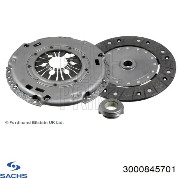 Zestaw sprzęgła (3 części) Sachs 3000845701 cena, od 124,78 USD
