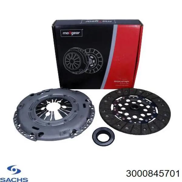 Do koszyka 3000845701 Sachs Zestaw sprzęgła (3 części)