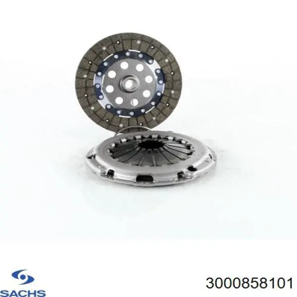 Zestaw sprzęgła (3 części) Sachs 3000858101 cena, od 210,15 USD