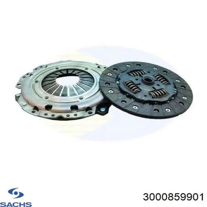 Zestaw sprzęgła (3 części) Sachs 3000859901 cena, od 105,71 USD