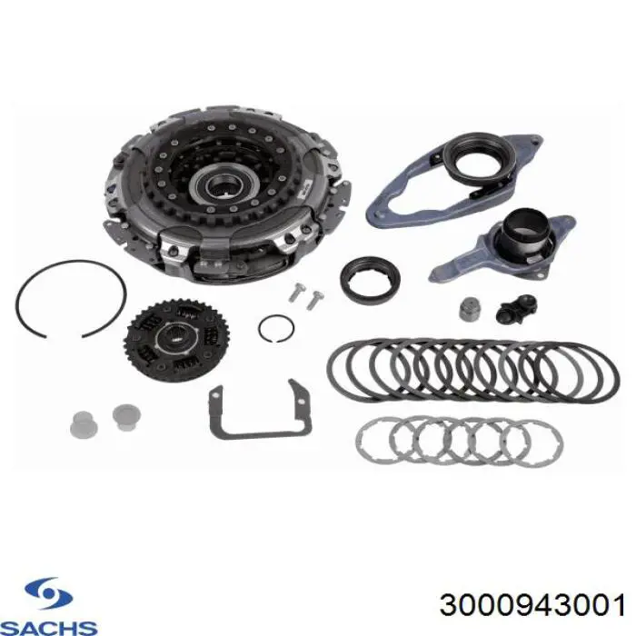 3000 943 001 Sachs zestaw sprzęgła (3 części)