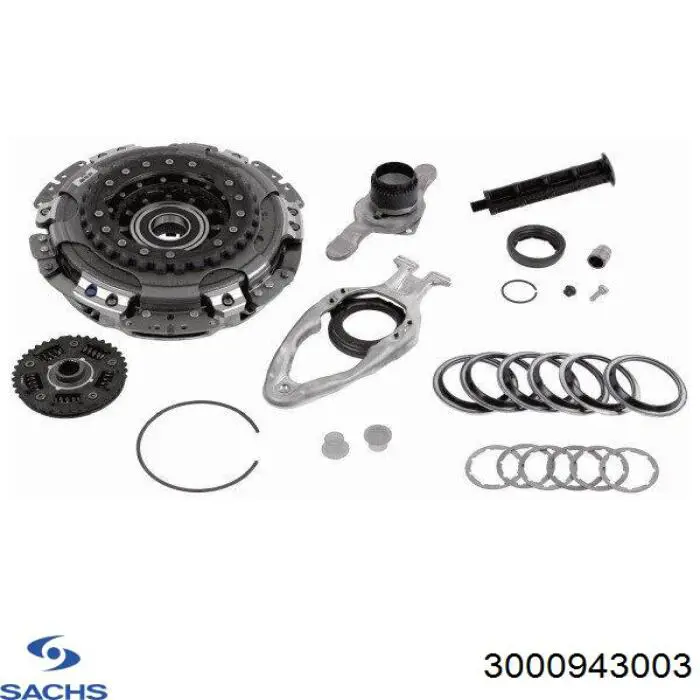 Zestaw sprzęgła (3 części) Sachs 3000943003 cena, od 641,58 USD