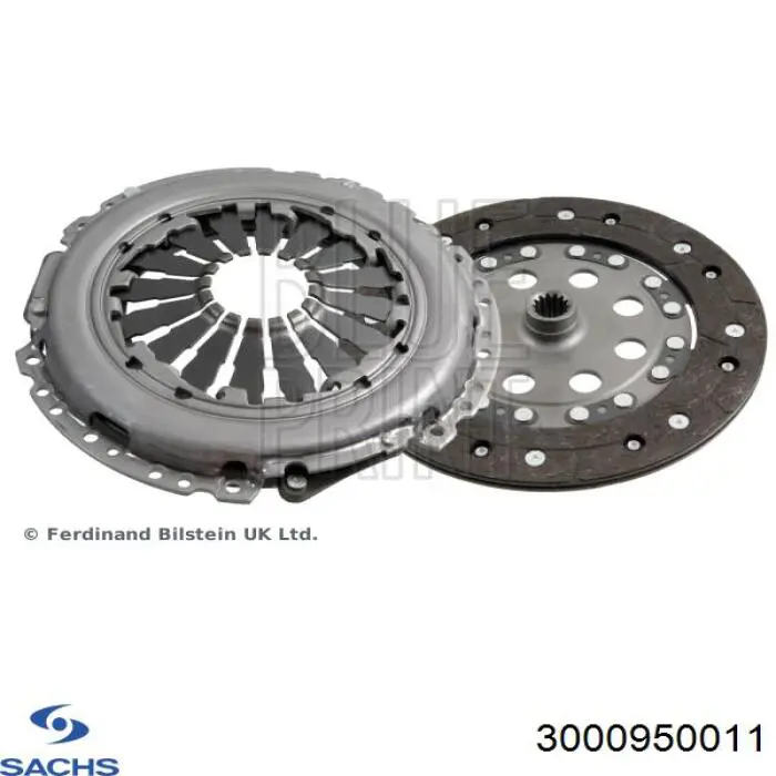 Zestaw sprzęgła (3 części) Sachs 3000950011 cena, od 161,34 USD