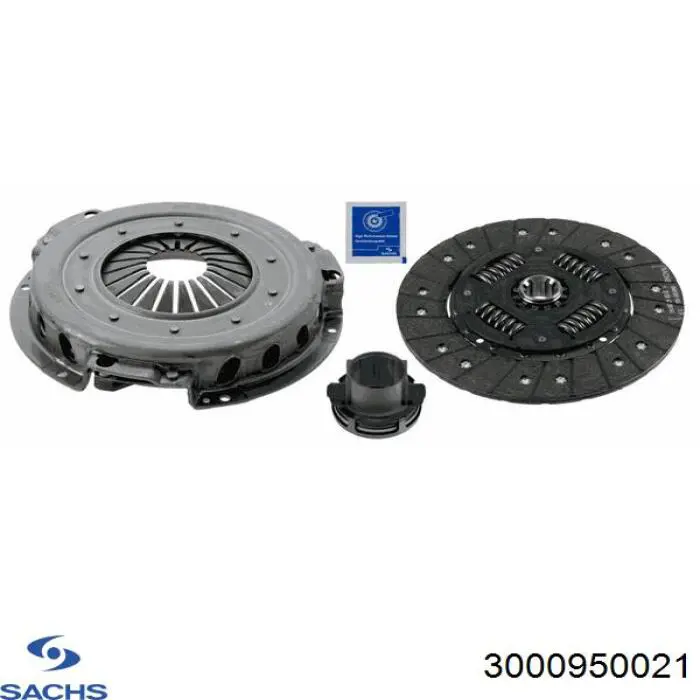 Zestaw sprzęgła (3 części) Sachs 3000950021 cena, od 359,06 USD