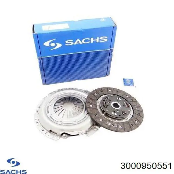 3000 950 551 Sachs zestaw sprzęgła (3 części)