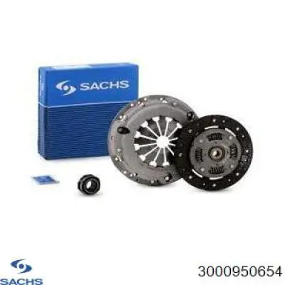 Zestaw sprzęgła (3 części) Sachs 3000950654 cena, od 158,53 USD