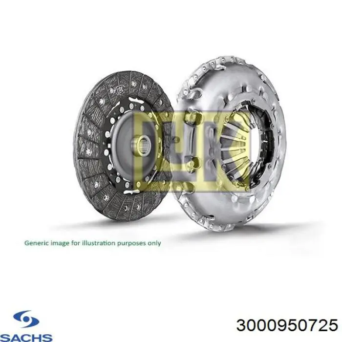 Zestaw sprzęgła (3 części) Blue Print ADG030256 cena, od 151,28 USD