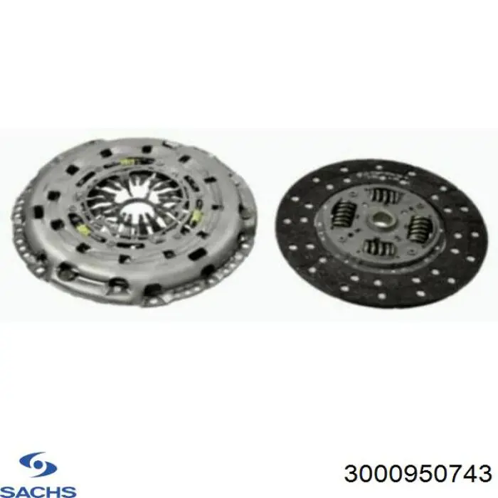 3000950743 Sachs Zestaw sprzęgła (3 części)