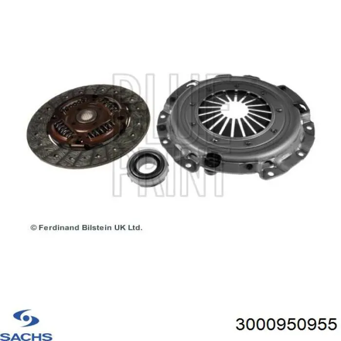 3000950955 Sachs Zestaw sprzęgła (3 części)