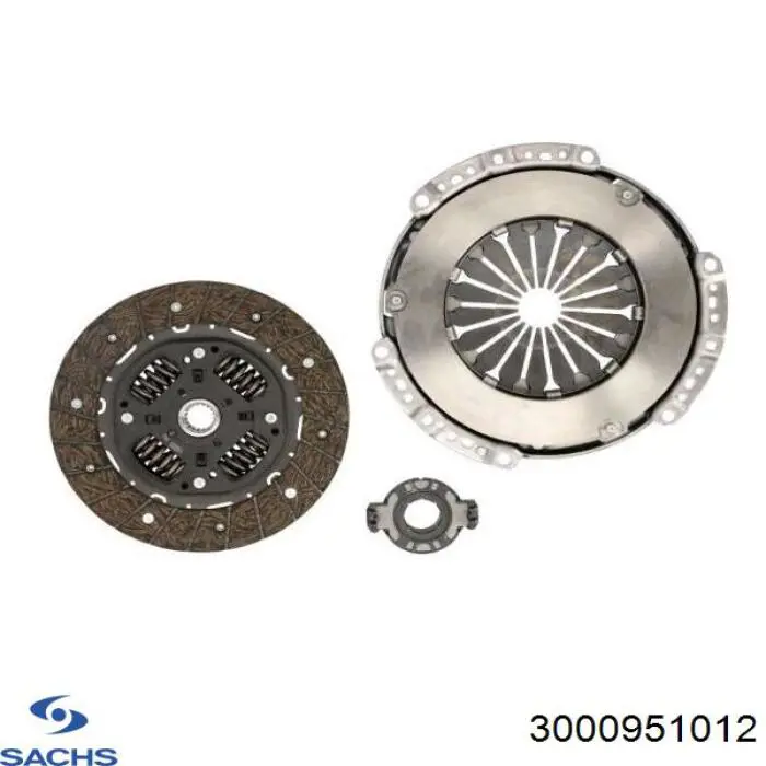 3000951012 Sachs Zestaw sprzęgła (3 części)