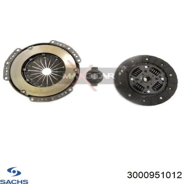 Do koszyka 3000951012 Sachs Zestaw sprzęgła (3 części)