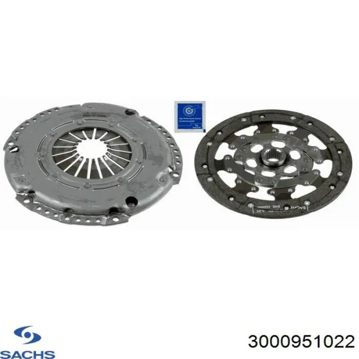 3000951022 Sachs Zestaw sprzęgła (3 części)