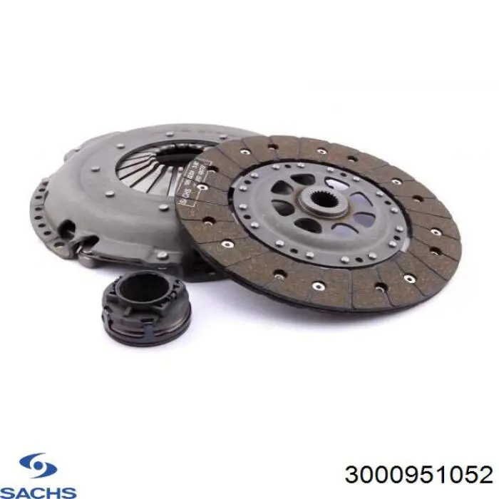 3000951052 Sachs Zestaw sprzęgła (3 części)