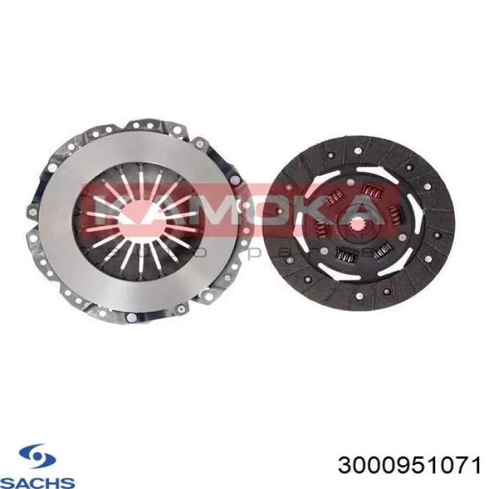 Zestaw sprzęgła (3 części) Sachs 3000951071 cena, od 98,53 USD