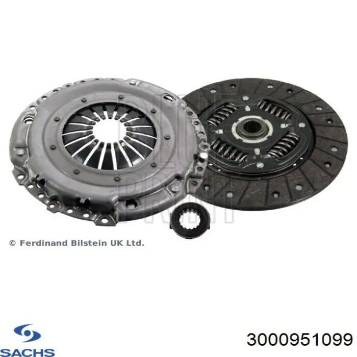 3000951099 Sachs Zestaw sprzęgła (3 części)