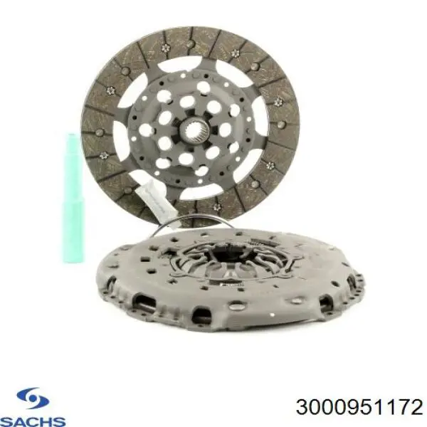 Do koszyka 3000951172 Sachs Zestaw sprzęgła (3 części)