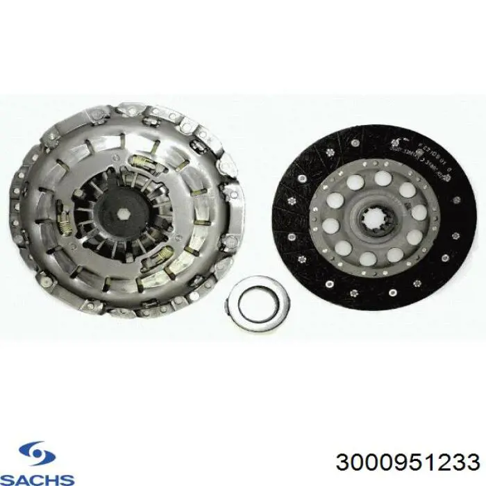 Do koszyka 2282667 BMW Zestaw sprzęgła (3 części)