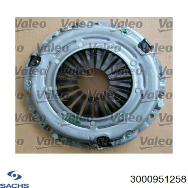 Do koszyka 3000951258 Sachs Zestaw sprzęgła (3 części)