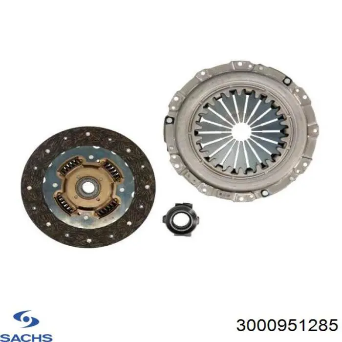 3000 951 285 Sachs zestaw sprzęgła (3 części)