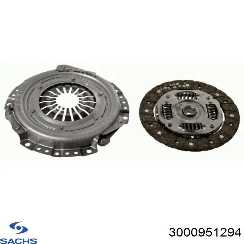 3000951294 Sachs Zestaw sprzęgła (3 części)