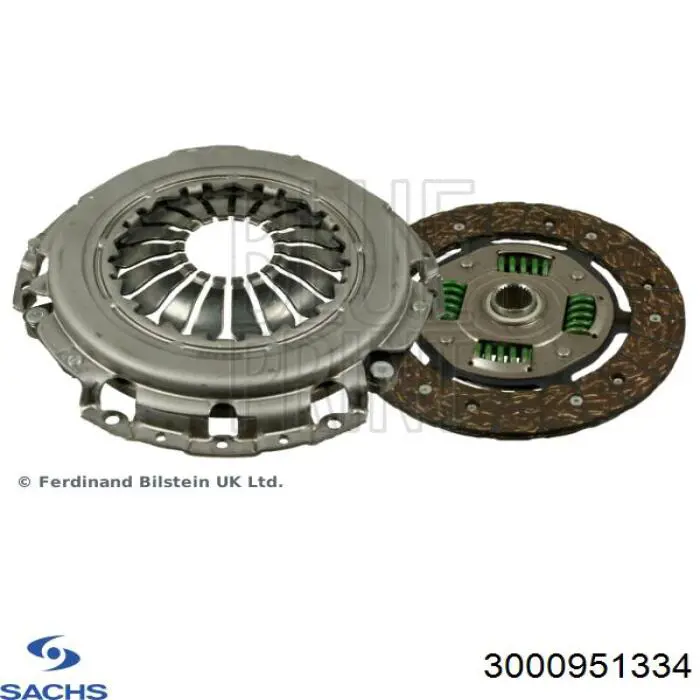Do koszyka 3000951334 Sachs Zestaw sprzęgła (3 części)