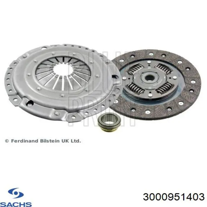 Do koszyka 3000951403 Sachs Zestaw sprzęgła (3 części)