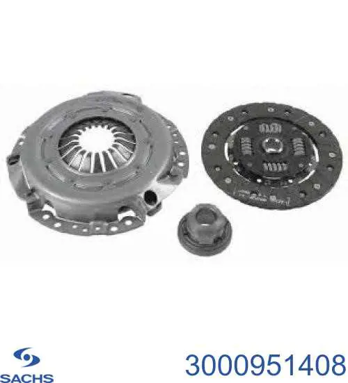 3000951408 Sachs Zestaw sprzęgła (3 części)