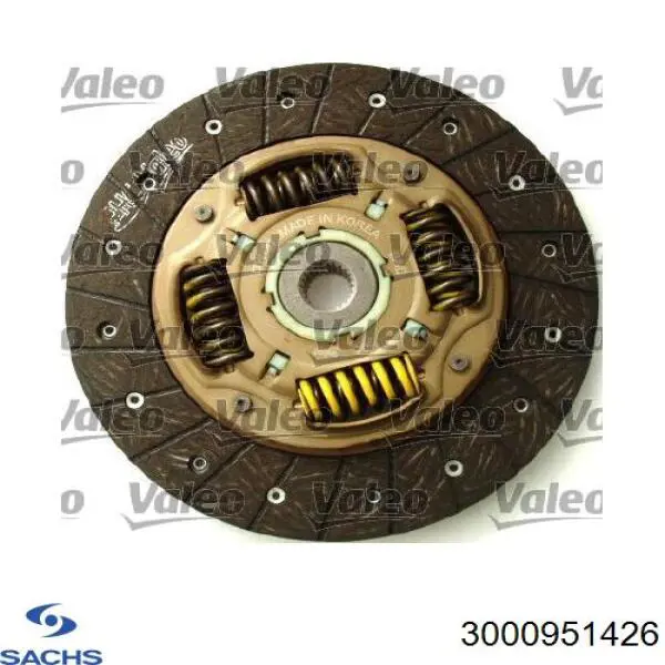 3000951426 Sachs Zestaw sprzęgła (3 części)