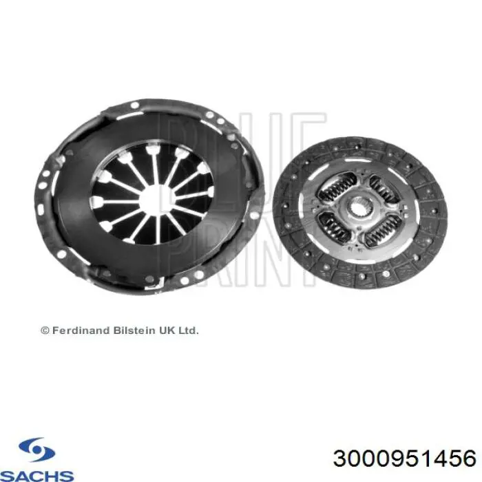 Do koszyka 3000951456 Sachs Zestaw sprzęgła (3 części)