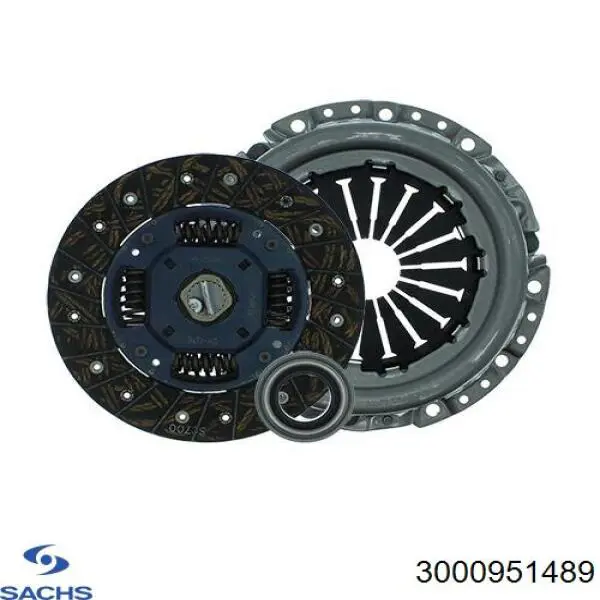 3000951489 Sachs Zestaw sprzęgła (3 części)