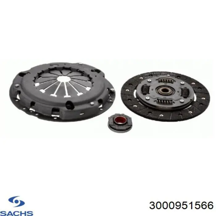 3000951566 Sachs Zestaw sprzęgła (3 części)