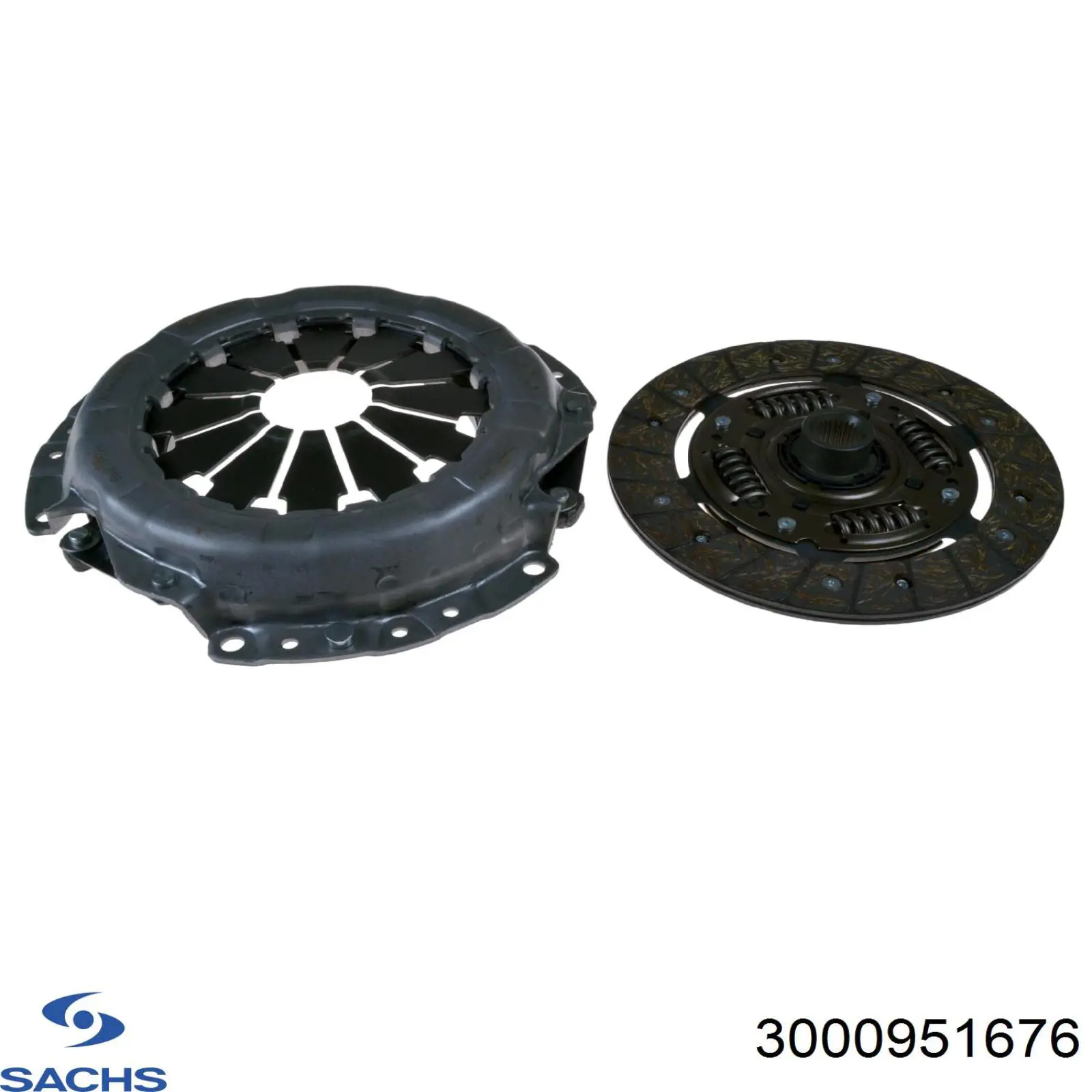 3000951676 Sachs Zestaw sprzęgła (3 części)