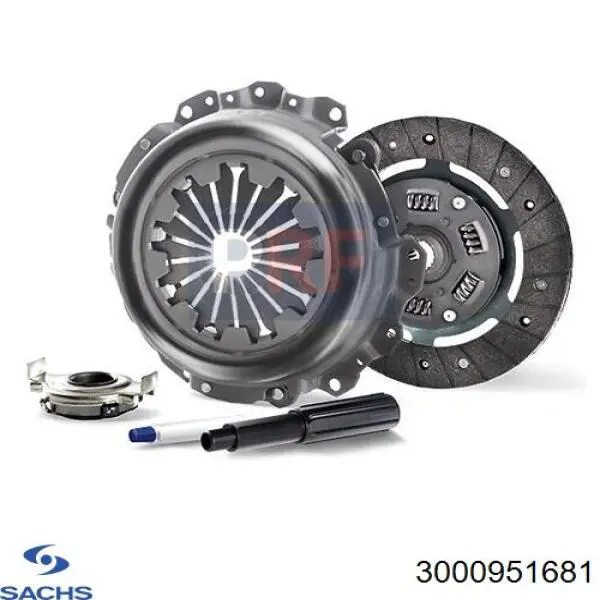3000951681 Sachs Zestaw sprzęgła (3 części)