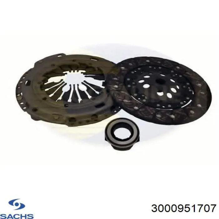 3000951707 Sachs Zestaw sprzęgła (3 części)