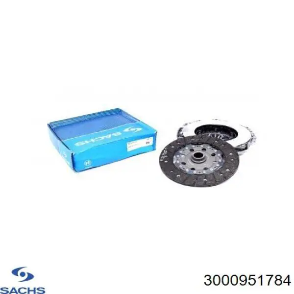 Zestaw sprzęgła (3 części) Sachs 3000951784 cena, od 209,49 USD