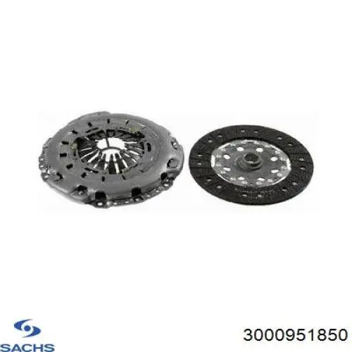 Do koszyka 3000951850 Sachs Zestaw sprzęgła (3 części)