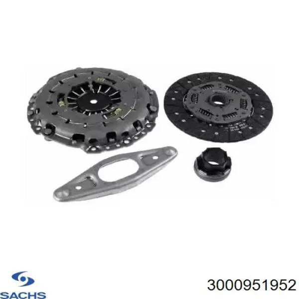 Do koszyka 3000951952 Sachs Zestaw sprzęgła (3 części)