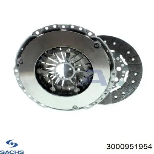 Zestaw sprzęgła (3 części) Sachs 3000951954 cena, od 224,56 USD