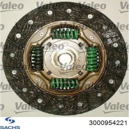 Zestaw sprzęgła (3 części) Sachs 3000954221 cena, od 151,83 USD