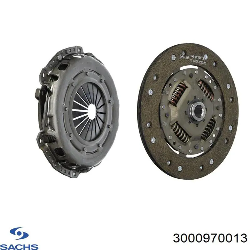 3000970013 Sachs Zestaw sprzęgła (3 części)