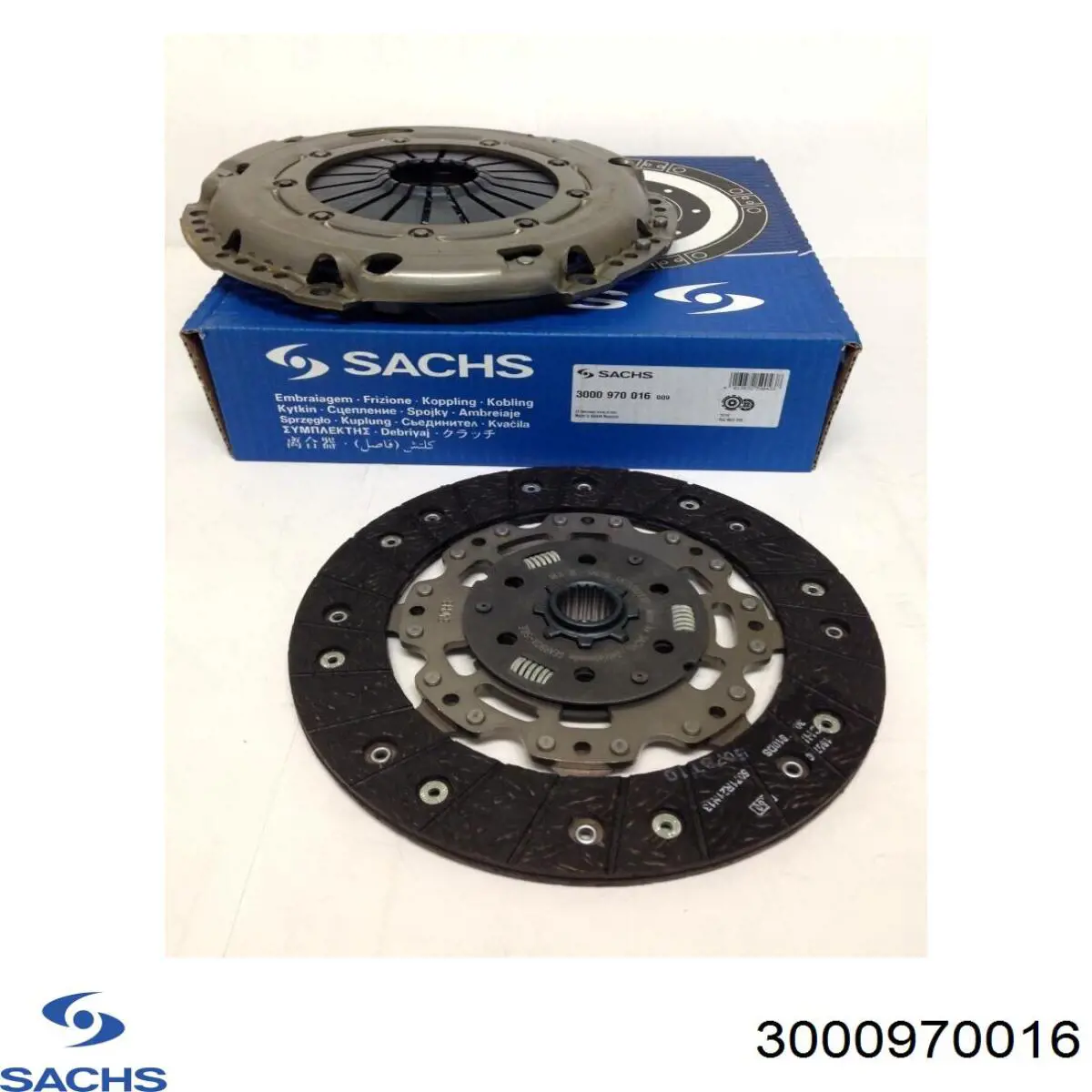 3000970016 Sachs Zestaw sprzęgła (3 części)