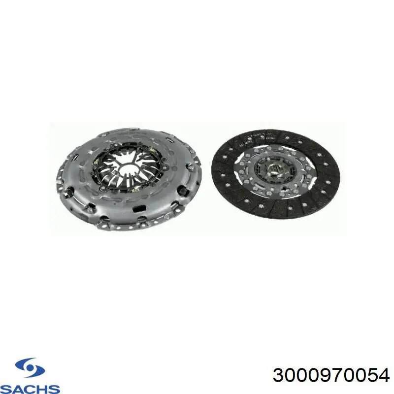 3000970054 Sachs Zestaw sprzęgła (3 części)