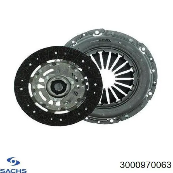 3000970063 Sachs Zestaw sprzęgła (3 części)