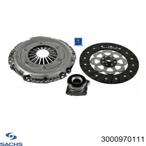Zestaw sprzęgła (3 części) Sachs 3000970111 cena, od 226,63 USD