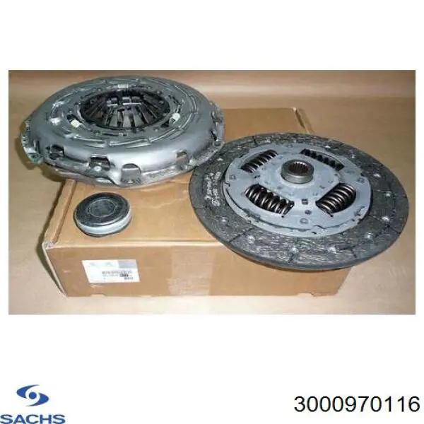 Zestaw sprzęgła (3 części) Sachs 3000970116 cena, od 287,99 USD