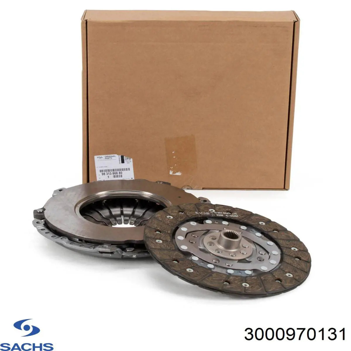 3000970131 Sachs Zestaw sprzęgła (3 części)