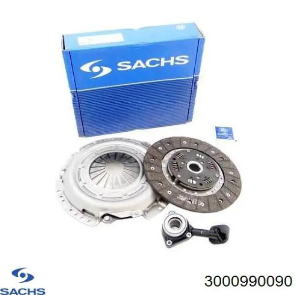 Do koszyka 3000990090 Sachs Zestaw sprzęgła (3 części)